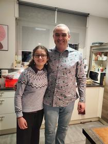 Sylvie avec Parrain