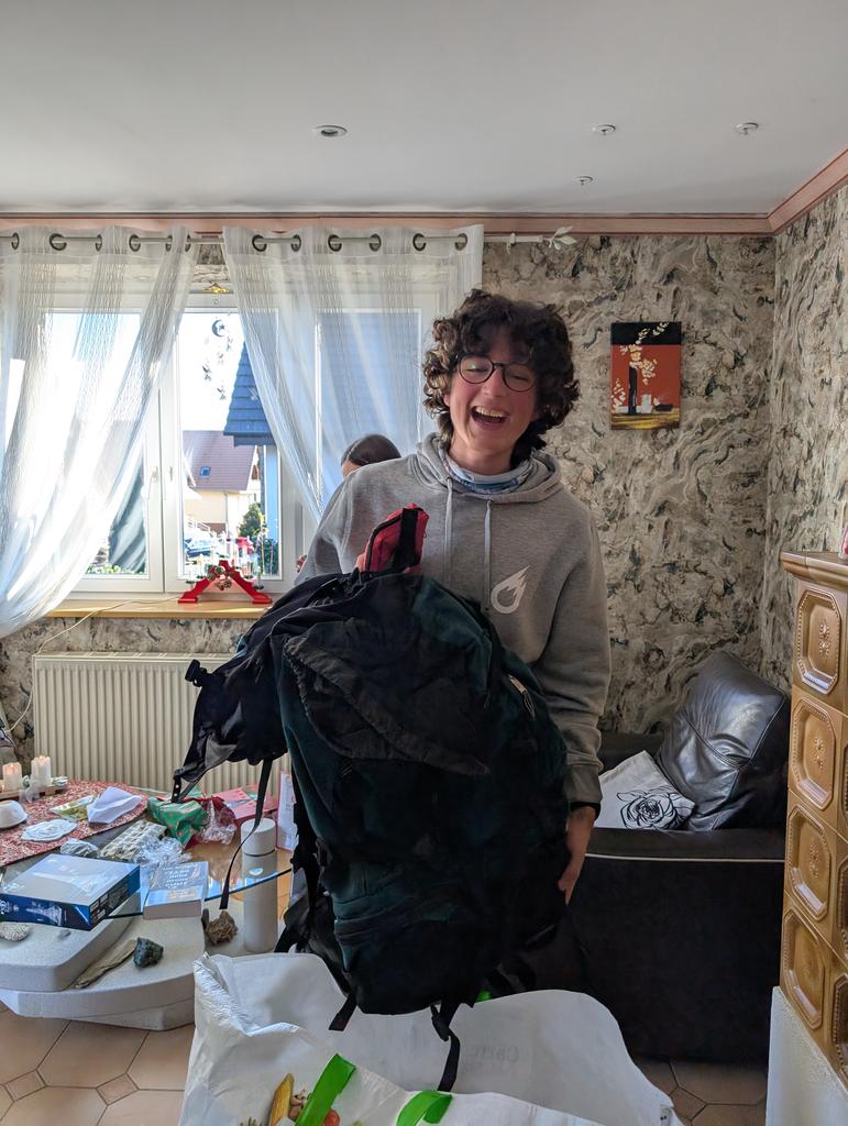 Un grand sac pour Romain