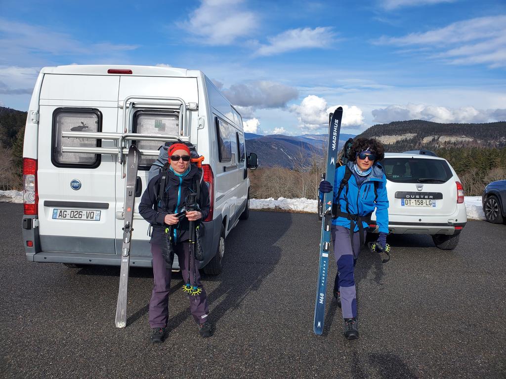 Départ du parking de Beure