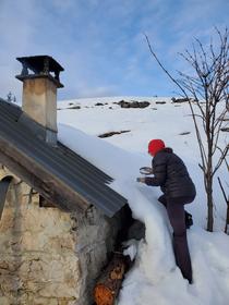 Collecte de la neige