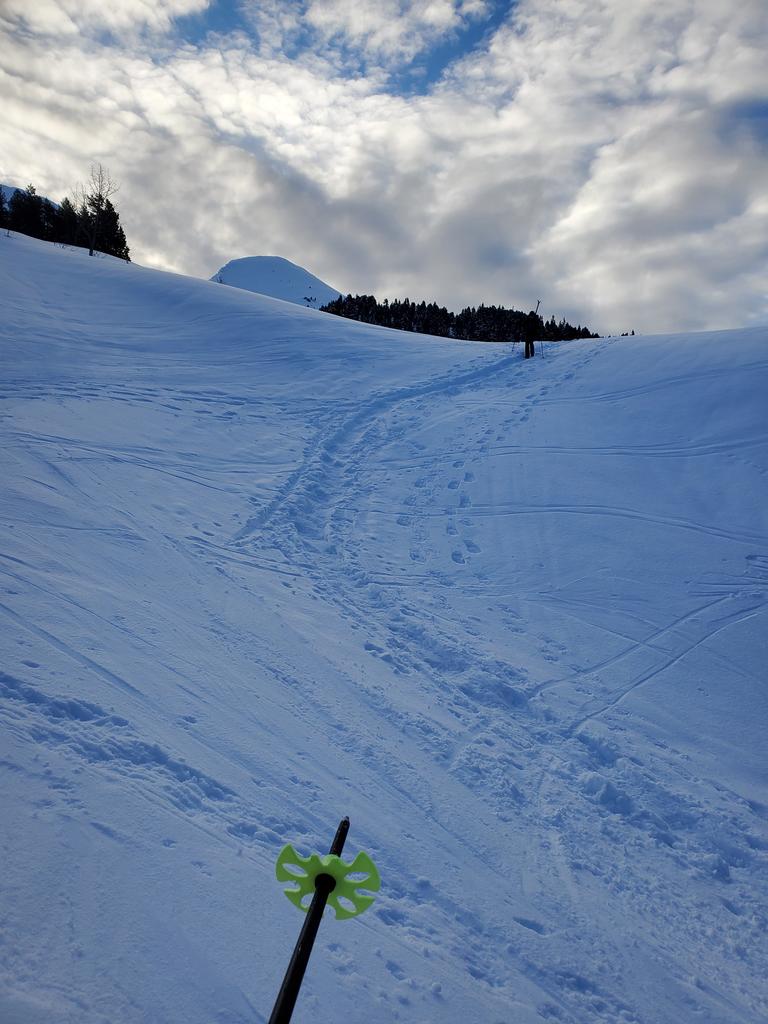 Descente dans le canyon