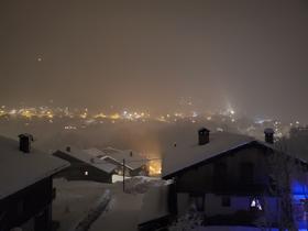 Arêches by night