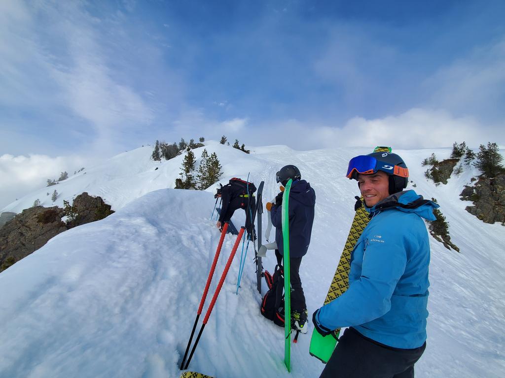 Dépeautage presque au sommet
