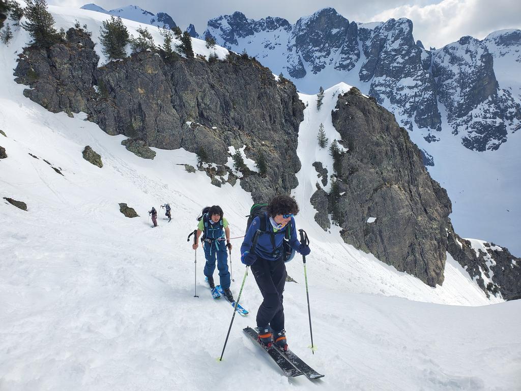 Montée à l'Eulier