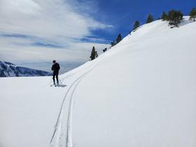 Descente en peaux