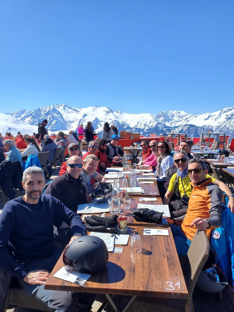 Déjeuner en terrasse
