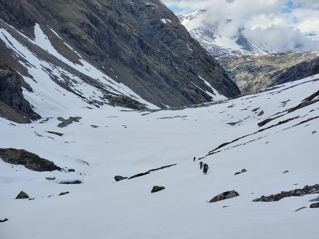 Arrivée au refuge