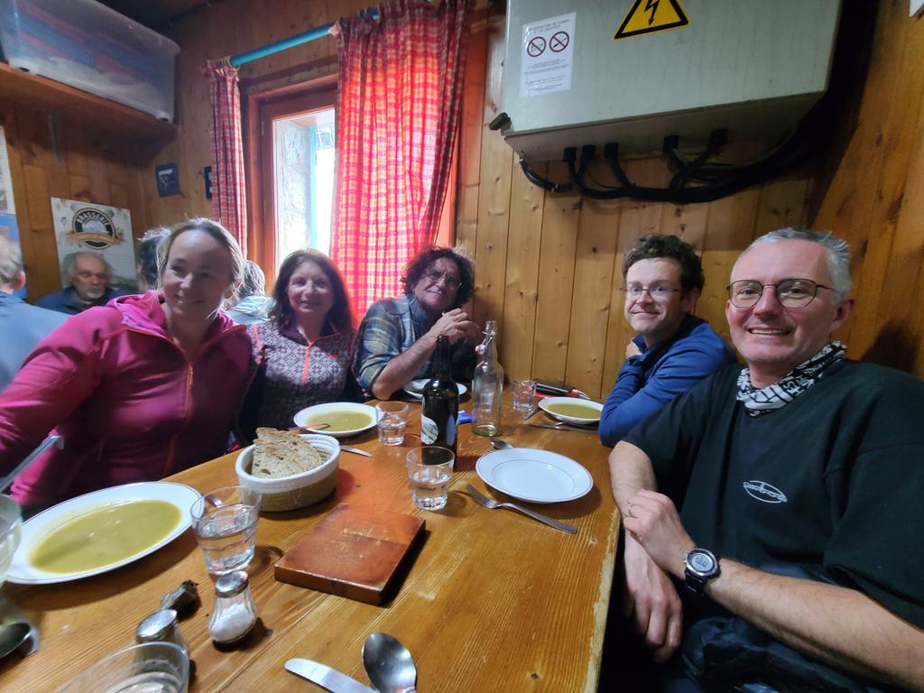 Repas au refuge