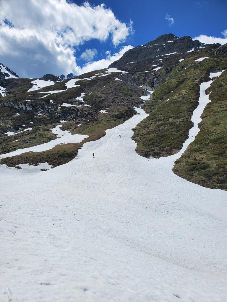 Dernière langue de neige