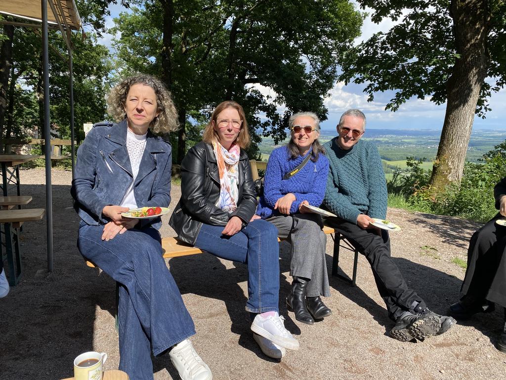 Christelle, Nadine, Isabelle et Jérôme