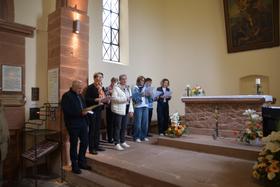 Répetition de la chorale
