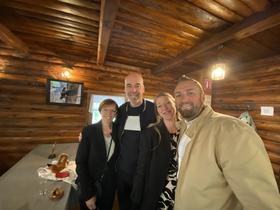 Audrey, Grégory, Christelle et Eric