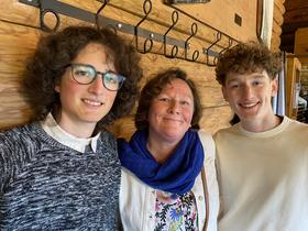 Romain, Joëlle et Arthur