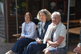 Catherine, Christelle et Marie-Odile