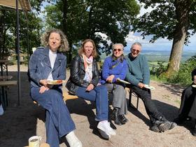 Christelle, Nadine, Isabelle et Jérôme