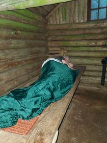 Dans la cabane