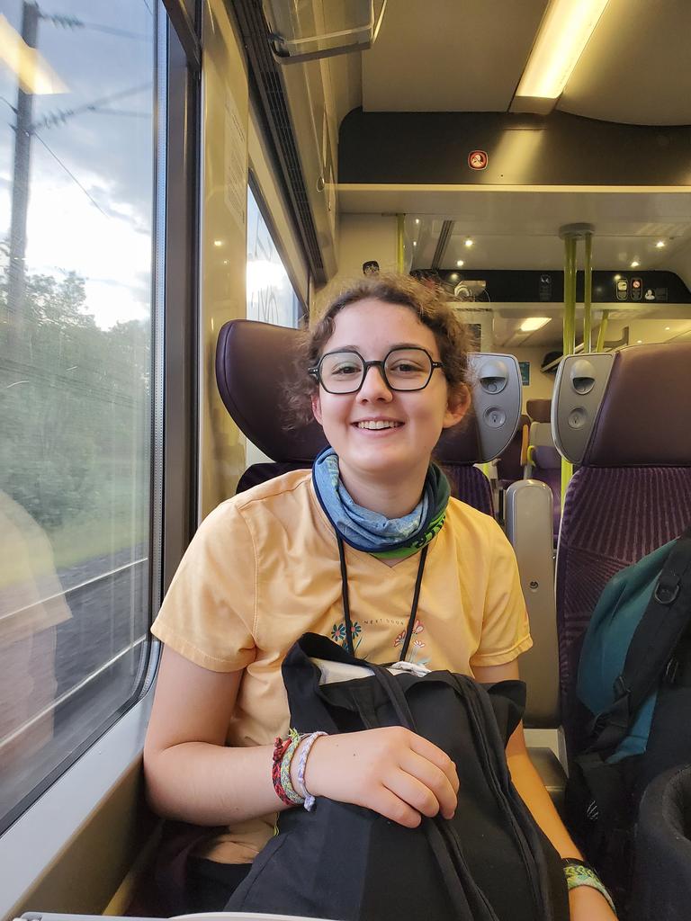 Dans le TER