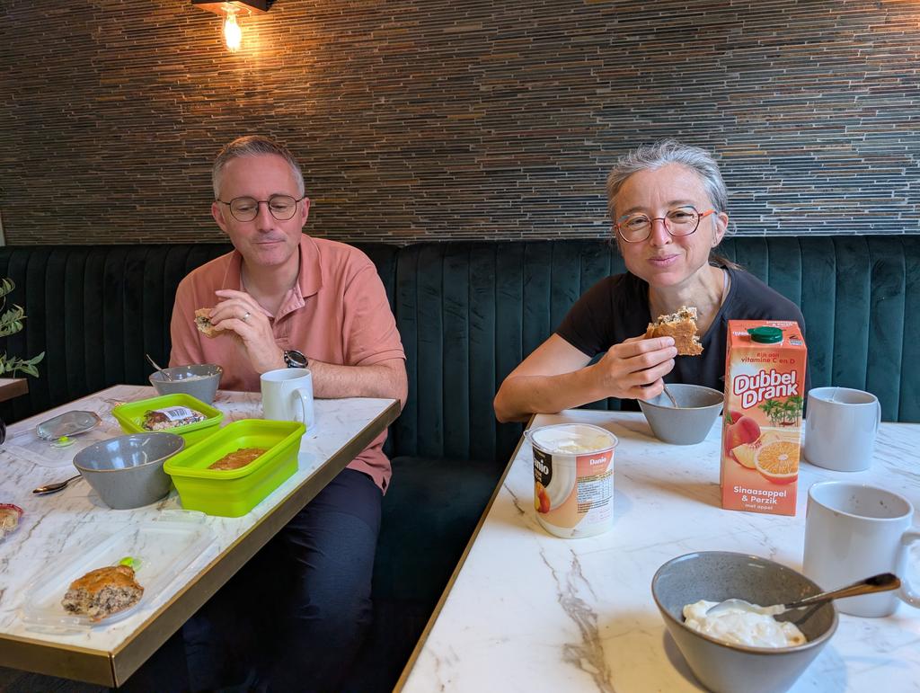 Petit déj à l'hôtel