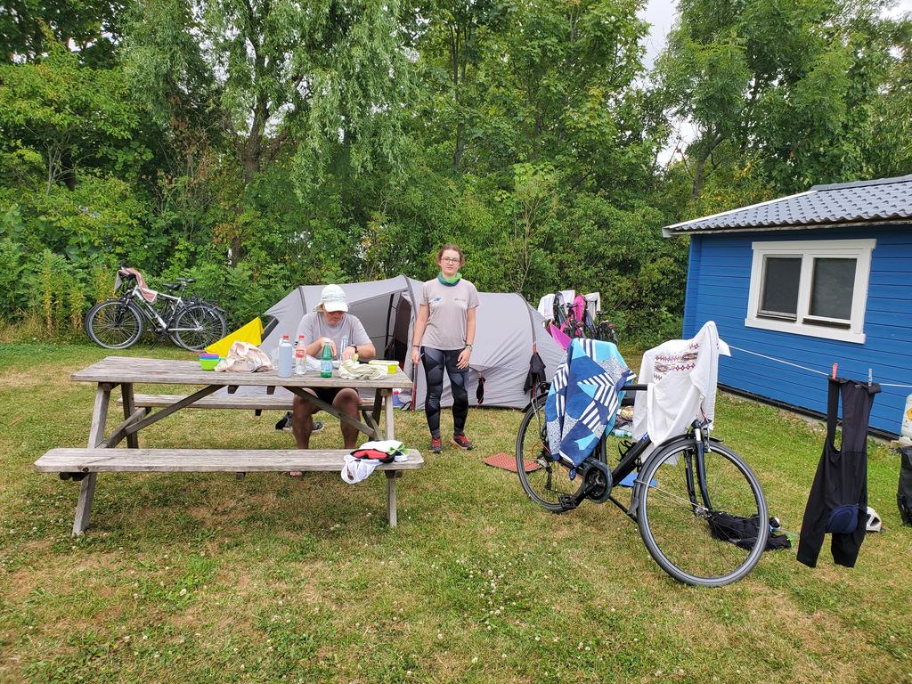 Au camping Sudersé