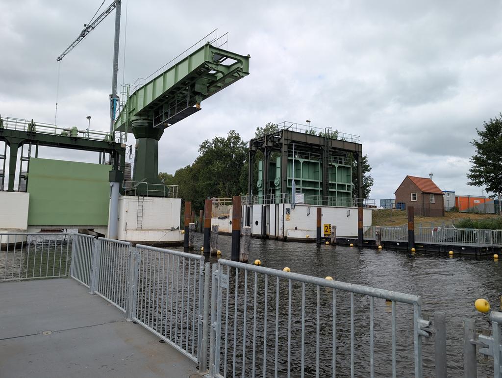 Pont en travaux