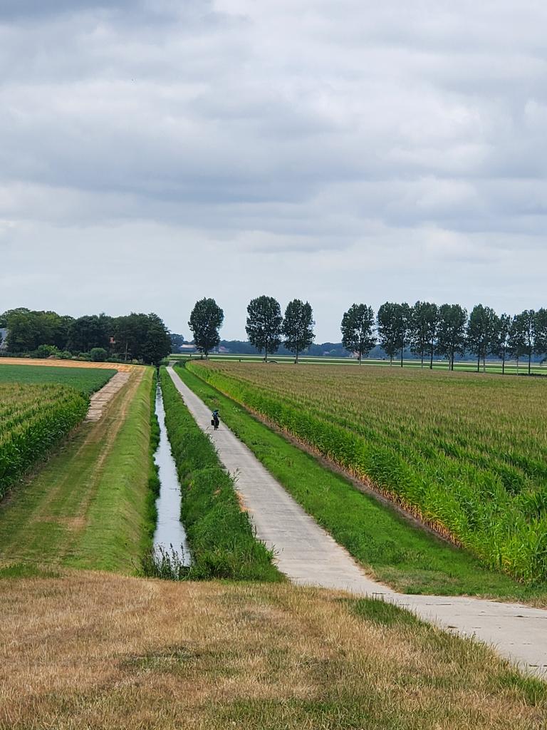 Descente dans le polder