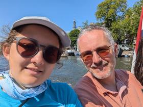 Sylvie et papa