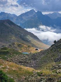 Refuge et lac de Pombie