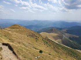 Descente du pic d'Orhi