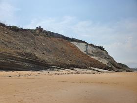 Errosion de la falaise